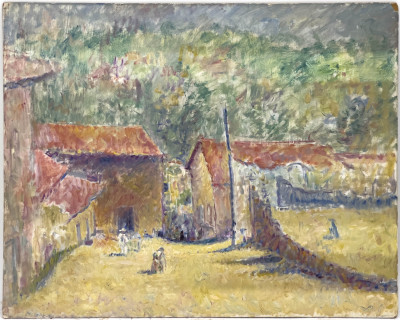 Clara Klinghoffer - Village Square (San Francisco Cuadra, Guerrero, Mexico)