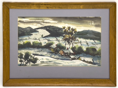 James Carlin - Untitled (Winter Landscape)