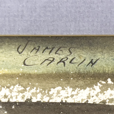 James Carlin - Untitled (Winter Landscape)