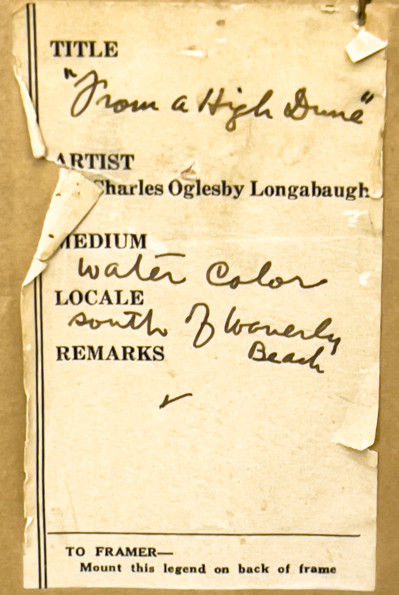 Charles Longabaugh - From a High Dune