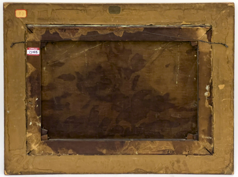 Charles William Dahlgreen - Untitled (Reflection of Trees on the River)