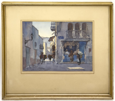 Charles Longabaugh - Street in Mexico