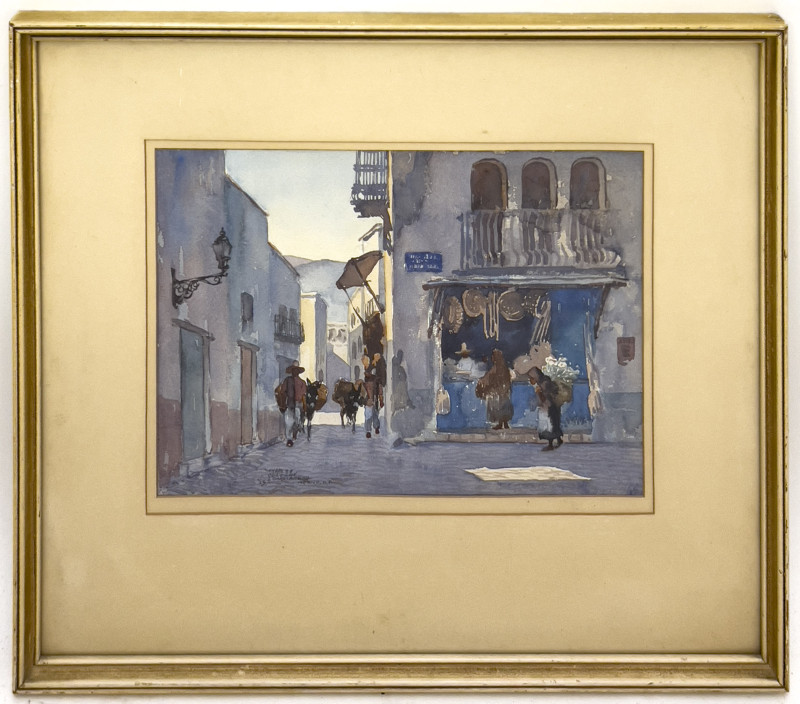 Charles Longabaugh - Street in Mexico