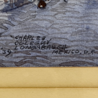 Charles Longabaugh - Street in Mexico