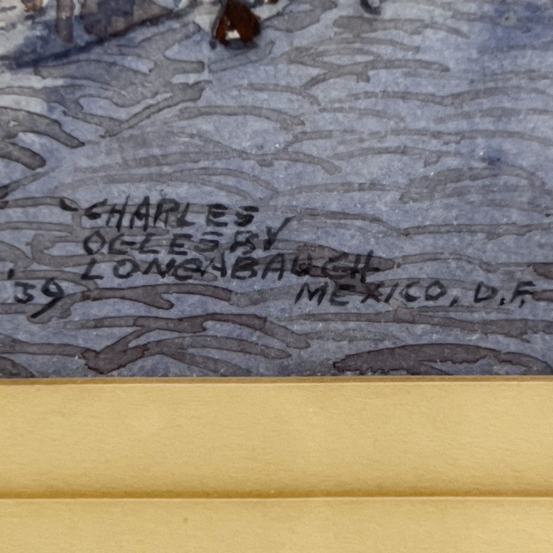 Charles Longabaugh - Street in Mexico