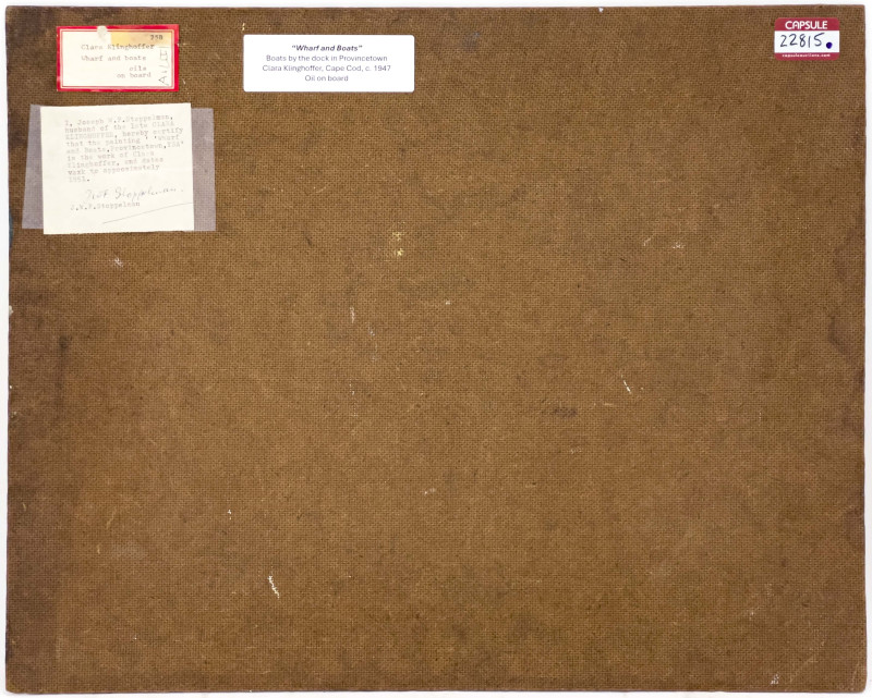 Clara Klinghoffer - Wharf and Boats