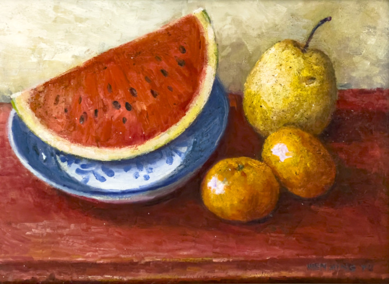 Still Life with Watermelon