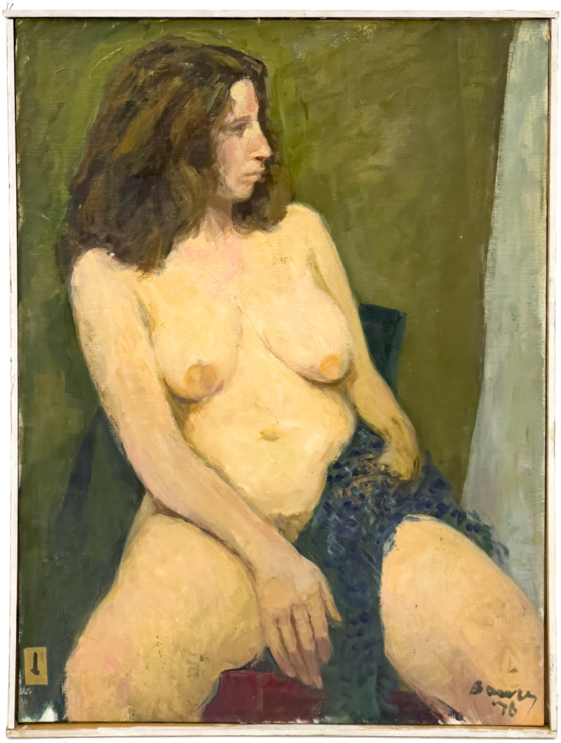 Albert Bela Bauer - Untitled (Nude Woman)