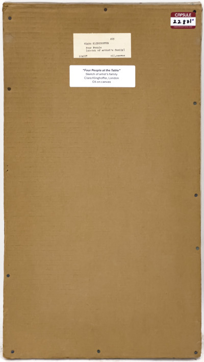 Clara Klinghoffer - Four People (Sketch of the Artist&apos;s Family)