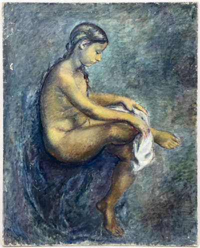 Clara Klinghoffer - Nude Girl After The Bath