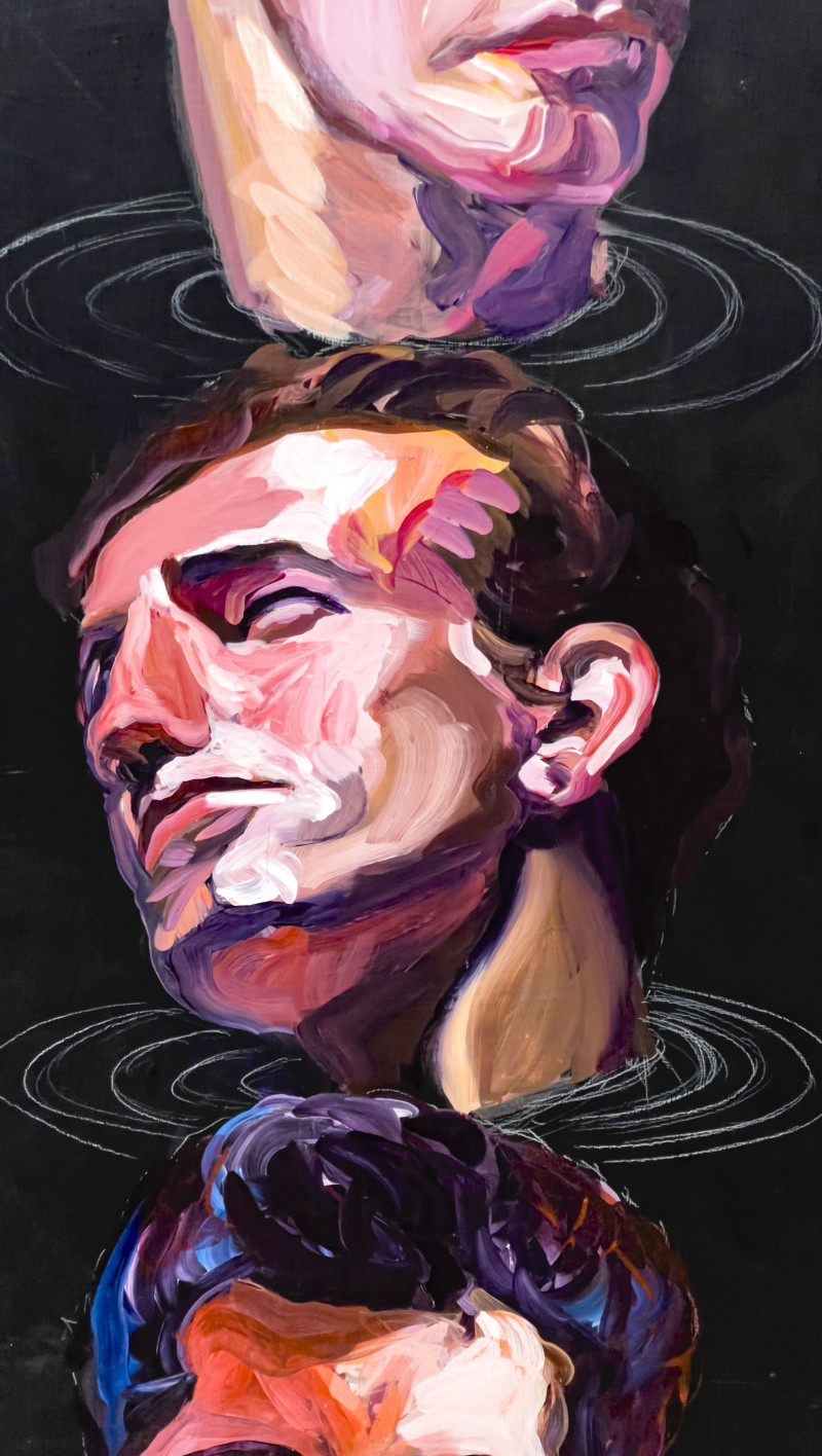 Janet Cooling - Untitled (Three Heads)