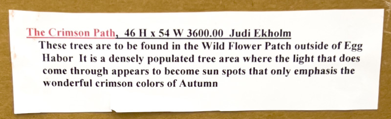 Judi Ekholm - Untitled (Autumn Trees)