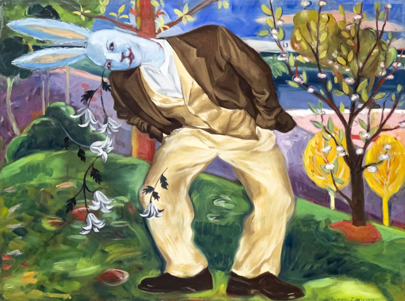 Janet Cooling - Untitled (Rabbit Man)