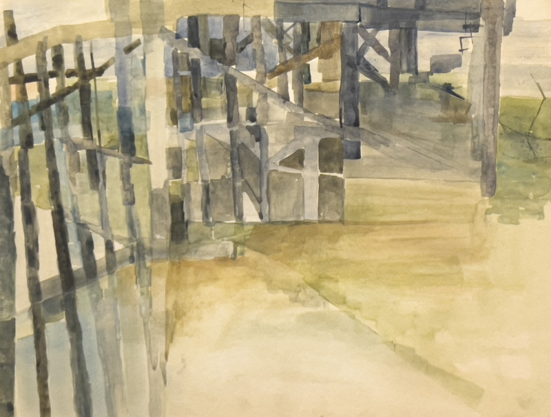 Dulcie Voisin - Untitled (Abstracted Pier)