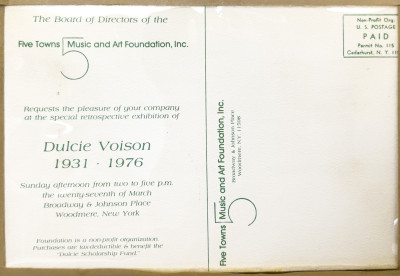 Dulcie Voisin - Untitled (Abstracted Pier)