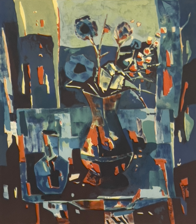 Tony Agostini - Untitled (Still Life / Bird Cage), 2 Paintings