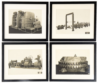 Industrial Machine Photographs, Group of 8