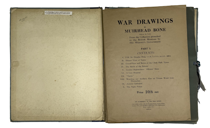 Muirhead Bone - War Drawings
