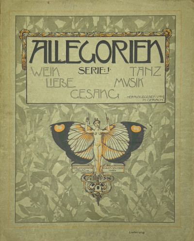 Art Nouveau Magazine Covers (Allegorien, neue Folge / Der Kunstschatz)