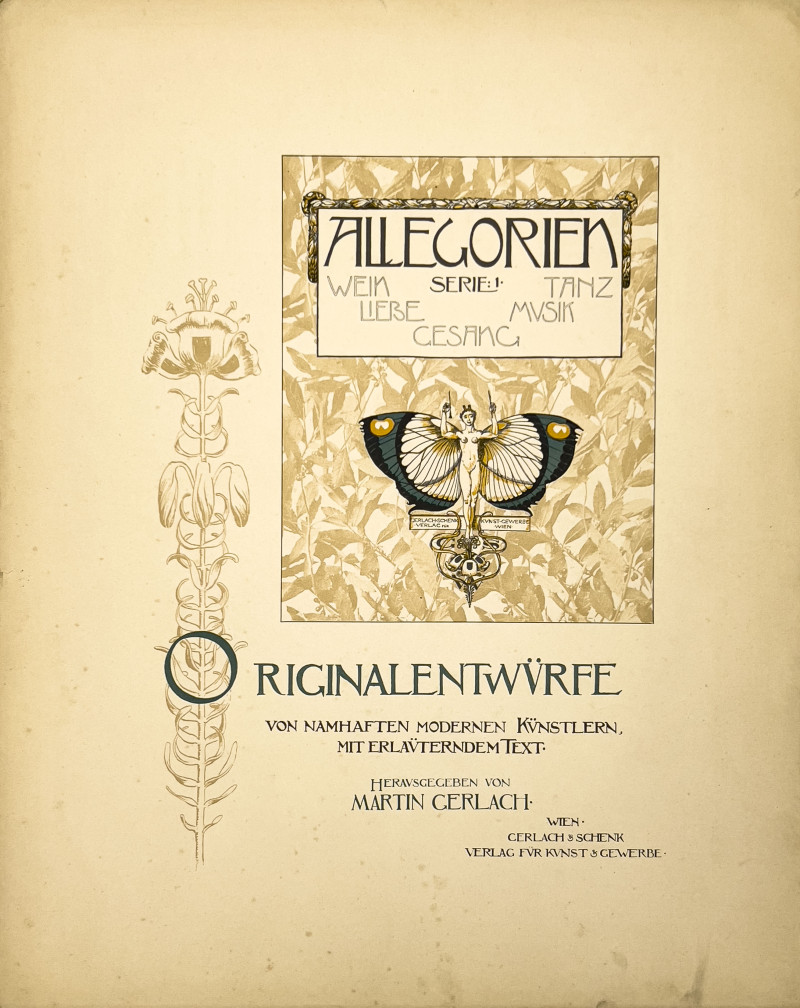 Art Nouveau Magazine Covers (Allegorien, neue Folge / Der Kunstschatz)