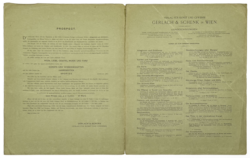 Art Nouveau Magazine Covers (Allegorien, neue Folge / Der Kunstschatz)