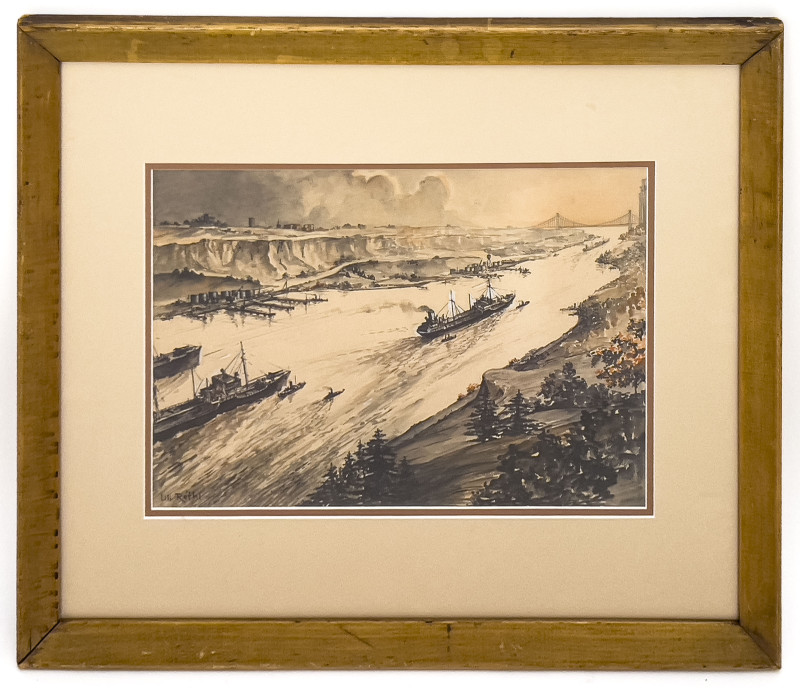 Lili Réthi - Untitled (Boats on the River)