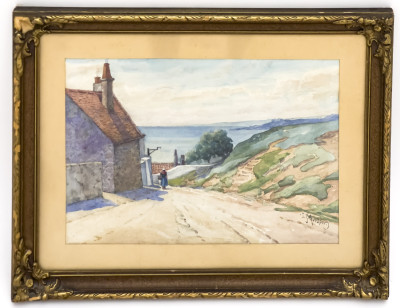 John Sloan Gordon - Untitled (Coastal Village)