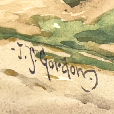 John Sloan Gordon - Untitled (Coastal Village)