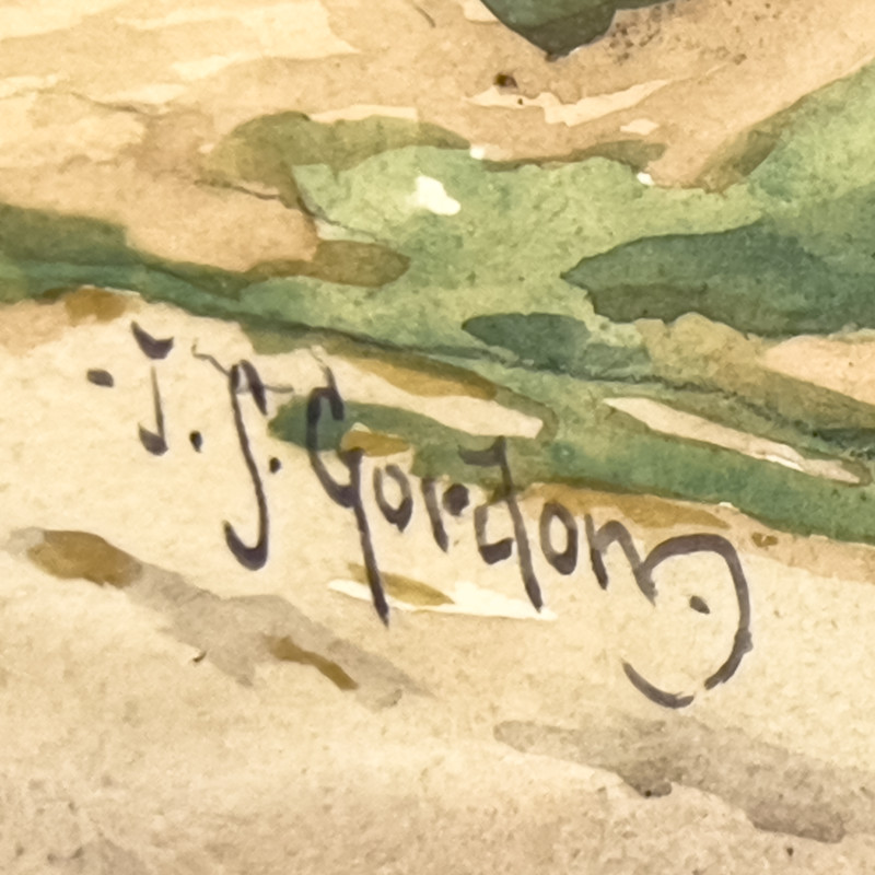 John Sloan Gordon - Untitled (Coastal Village)