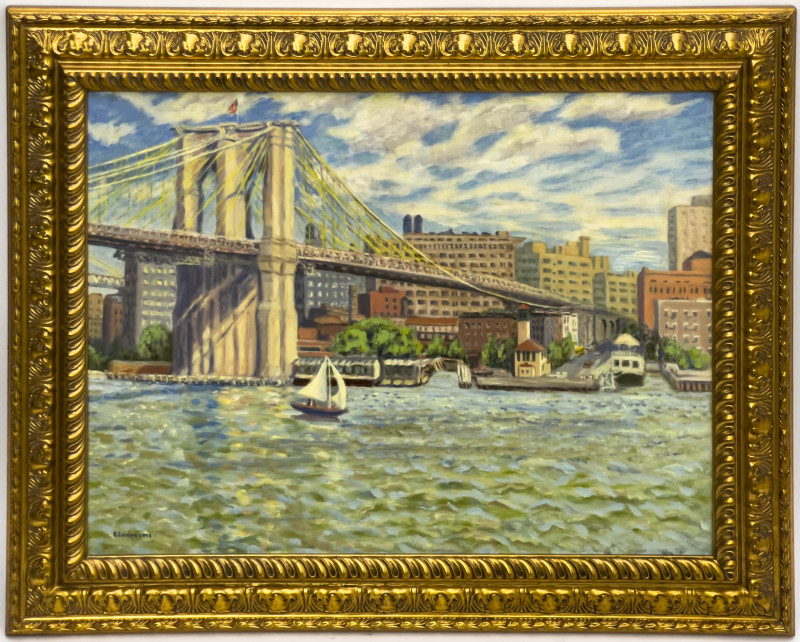 Brooklyn Bridge Painting