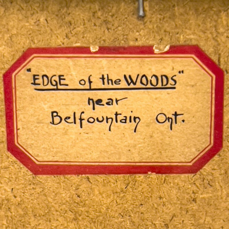 Harold McAvoy - Edge of the Woods