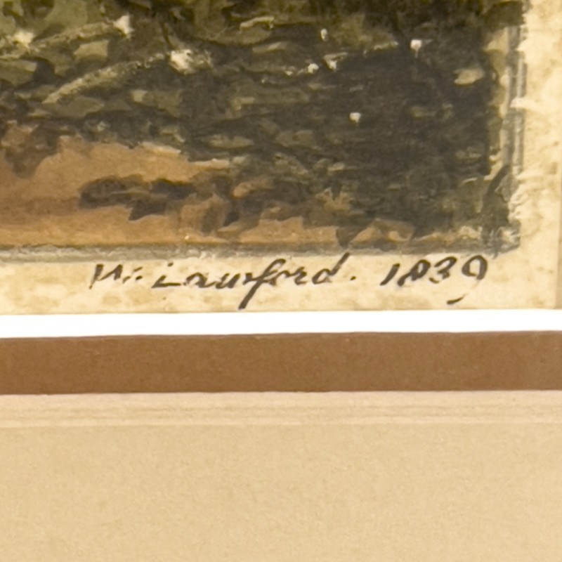 Train Tunnel Watercolor