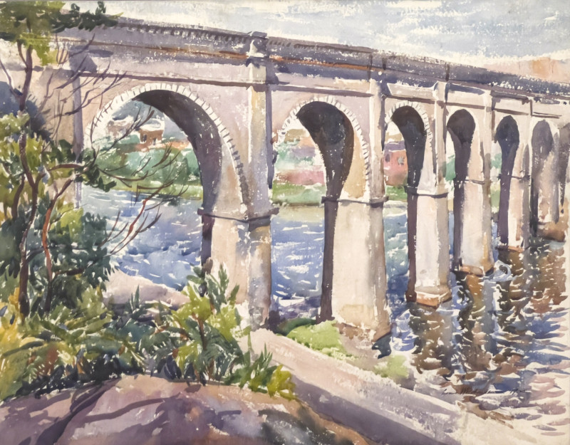 Croton Aqueduct Watercolor