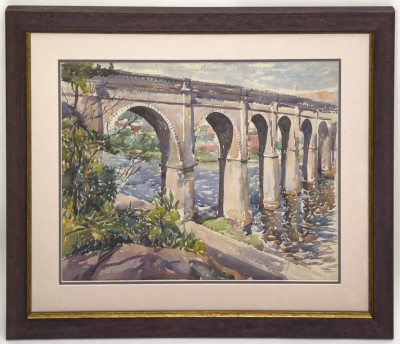 Croton Aqueduct Watercolor