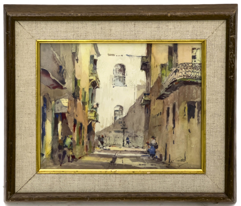 Arnold E. Turtle - Untitled (Street Scene)