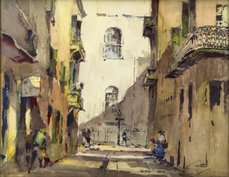 Arnold E. Turtle - Untitled (Street Scene)