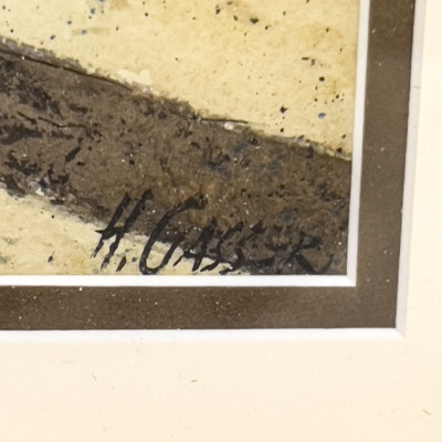 Henry Martin Gasser - Untitled (Alleyway)