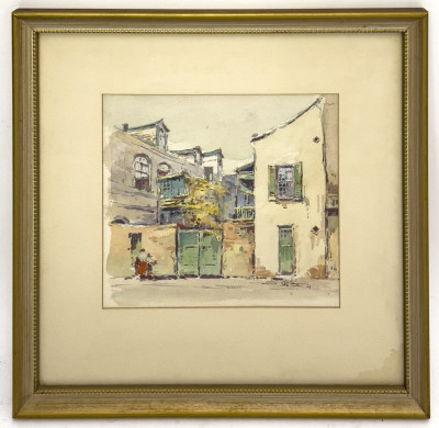 Arnold E. Turtle - Untitled (Street Scene)