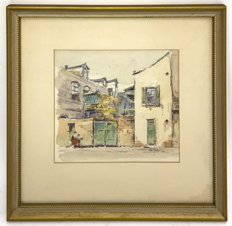 Arnold E. Turtle - Untitled (Street Scene)