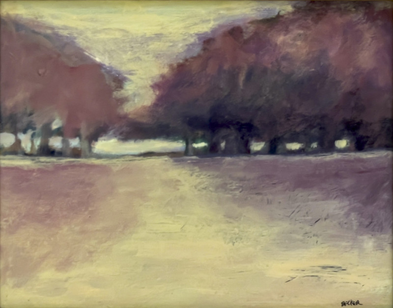 Twilight Landscape Painting