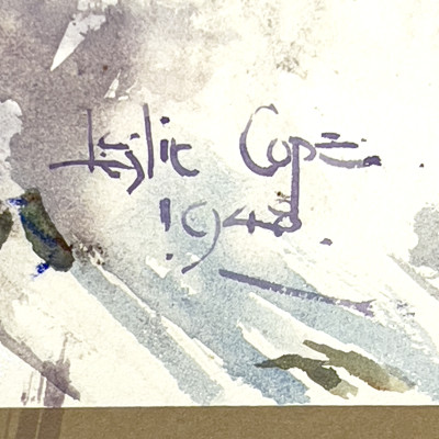 Leslie Cope - Untitled (New Orleans Street Scene)