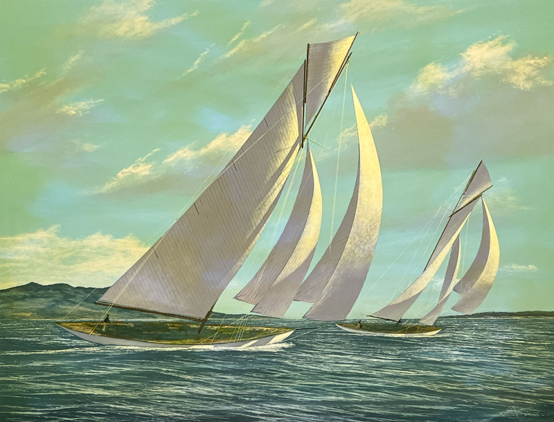 Scott Duncan - Sloops with Spinnakers