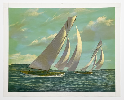 Scott Duncan - Sloops with Spinnakers