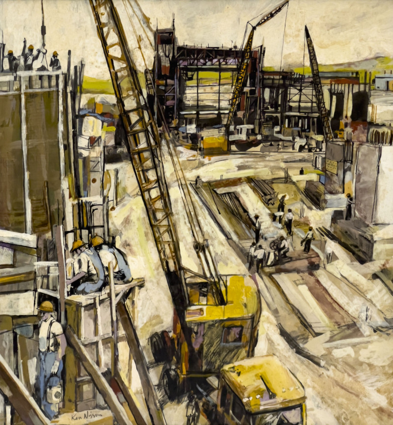 Ken Nisson - Untitled (Construction Site)