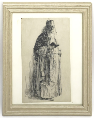 Frank C. Herbst - Untitled (Religious Scholar)