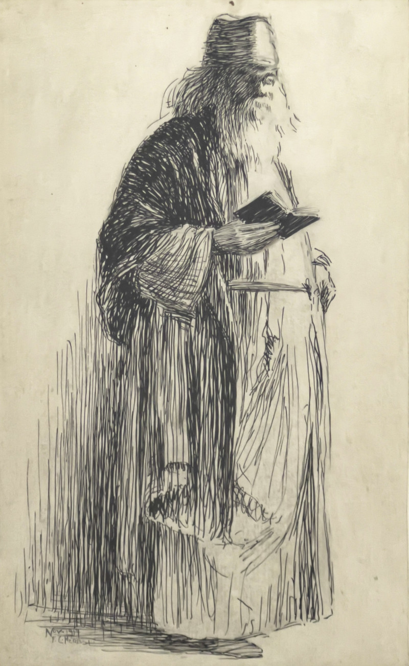 Frank C. Herbst - Untitled (Religious Scholar)