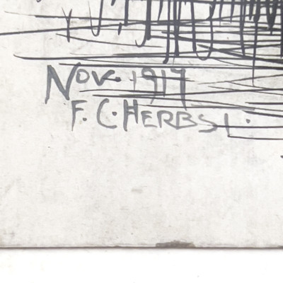 Frank C. Herbst - Untitled (Religious Scholar)