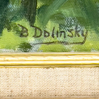 Bruno Dolinski - Untitled (Girl on Park Bench)