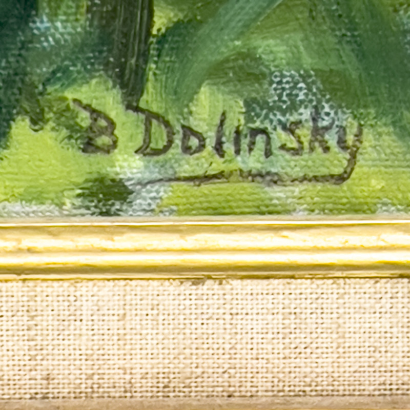 Bruno Dolinski - Untitled (Girl on Park Bench)