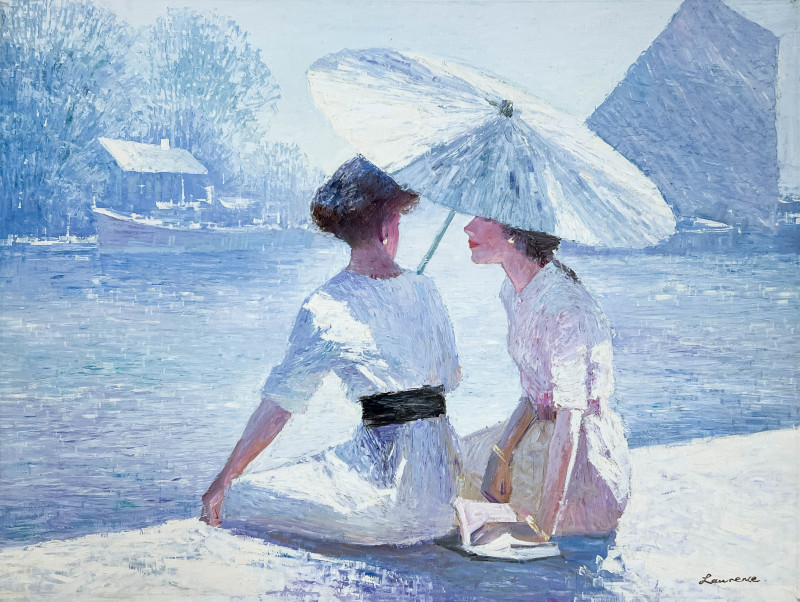 Lawrence (Law Kwok Leung) - Two Women Under a Parasol